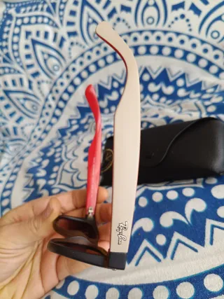 Gafas Ray-Ban New Wayfarer Marrón/Rojo 55