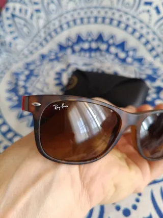 Gafas Ray-Ban New Wayfarer Marrón/Rojo 55