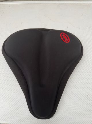 Cubre sillín gel bicicleta negro