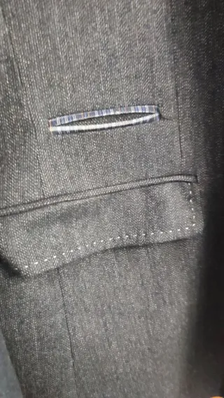 Chaqueta Americana Blazer Hombre Gris azulada