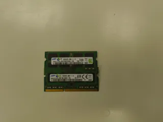 2x 4GB DDR3 Samsung RAM para portatil