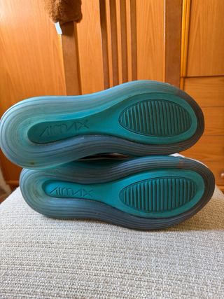 Nike Air Max 720 Blancas y Turquesa
