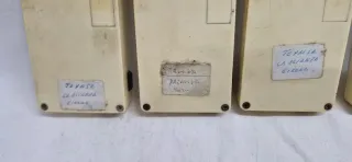 Lote de 5 "Buscapersonas" antiguos