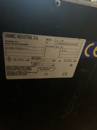 Lavavasos industrial Sammic