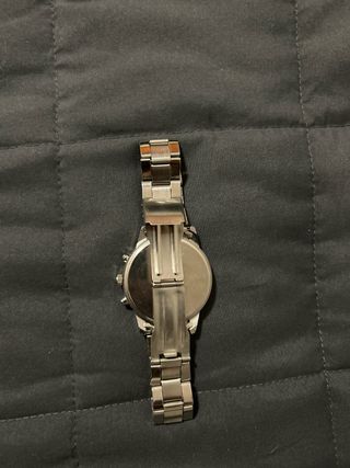 Reloj MYHOAT Cronógrafo Negro y Plateado
