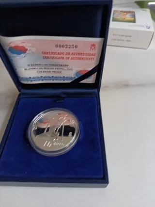 Colección Monedas Plata Dalí 2004