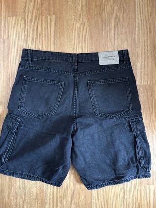 Pack 2 Pantalones Cortos PULL&BEAR Talla M