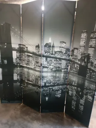 Biombo decorativo Nueva York
