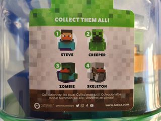 Minecraft Tubbz Colección Completa Primera Edicion