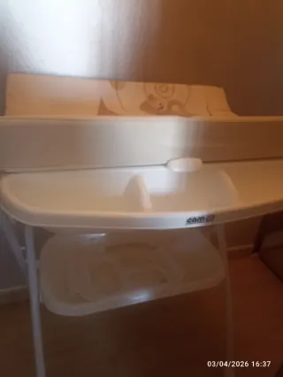 Bañera y cambiador bebé Cam