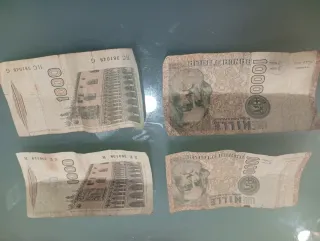 Billete antiguo 100 El Cairo Egipto