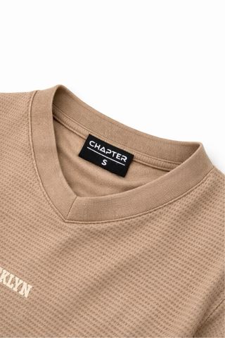 Brooklyn 82 Beige – Camiseta Mesh Urbana