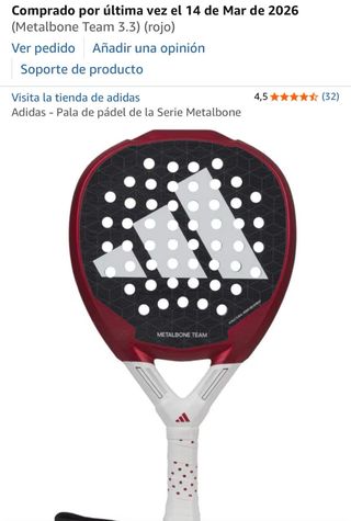 Pala de pádel Adidas Metalbone Team