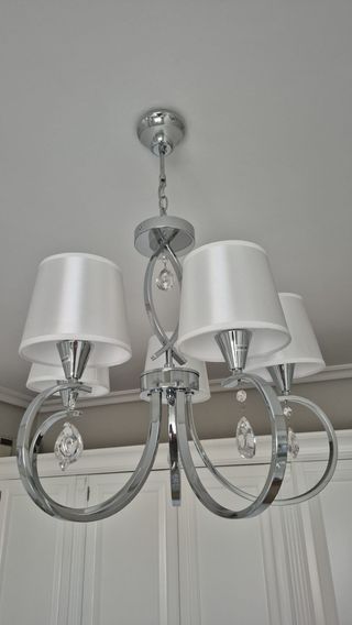 Lámpara de techo clásica dormitorio matrimonio