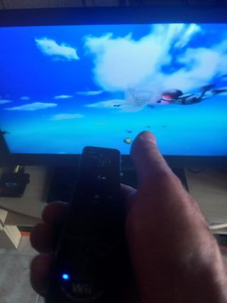 Mando Wii Original Motion Plus Negro