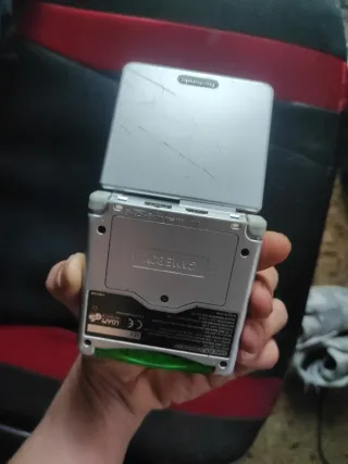 Nintendo Game Boy Advance SP Plata