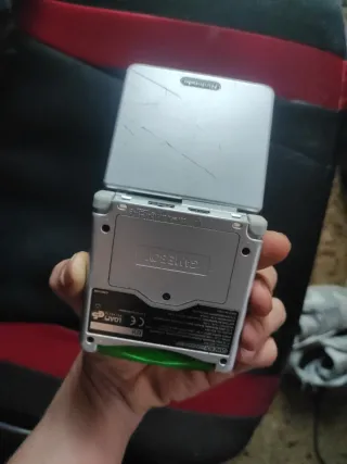 Nintendo Game Boy Advance SP Plata