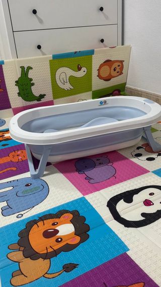 Bañera bebé con soporte