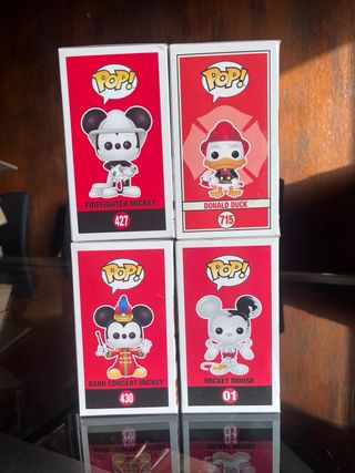 Pack 4 Funko Pop! Disney Mickey & Donald
