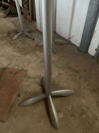 Lote 3 mesas altas redondas