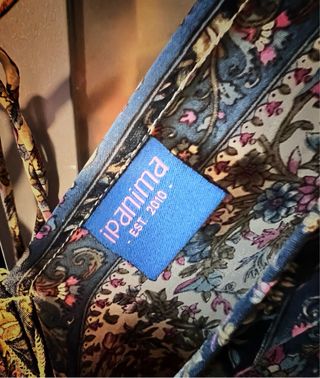 Vestido largo estampado talla única