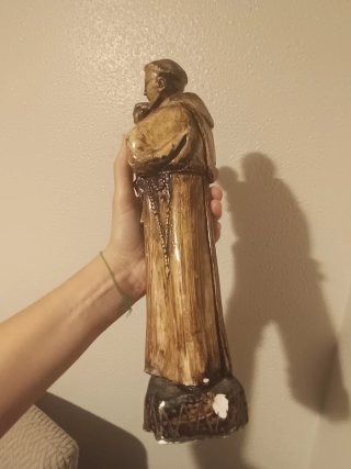 Escultura Antigua San Antonio de Padua