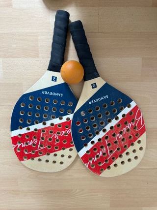 Set Palas Playa Sandever + Pelota