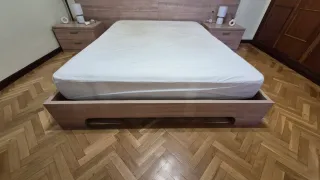Cama de madera tipo tratamiento sin somier