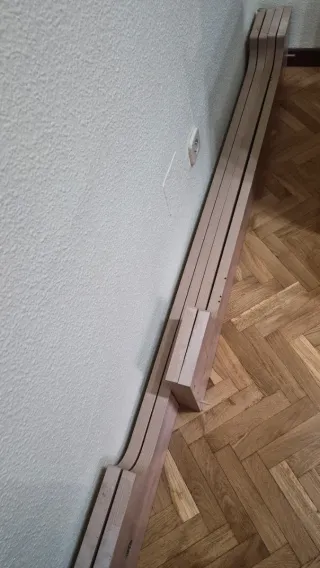 Cama de madera tipo tratamiento sin somier