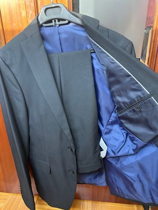 Traje Zara Man Negro Talla S