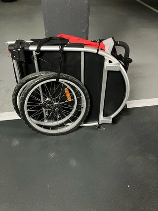 Carro para mascota, bici y paseo
