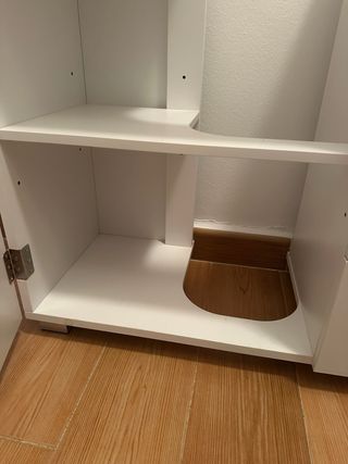 Mueble de baño blanco
