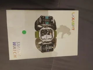Smartwatch Laxasfit Verde/Plata, tactil
