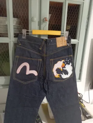 Pantalones Evisu Talla M