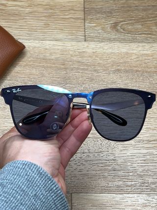 Ray-Ban RB3576N Lente Espejo Plateado