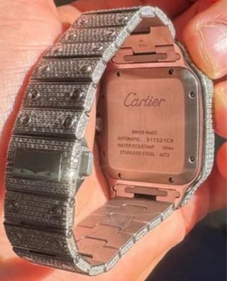 Cartier Santos Diamantes WSSA0018