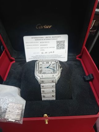 Cartier Santos Diamantes WSSA0018