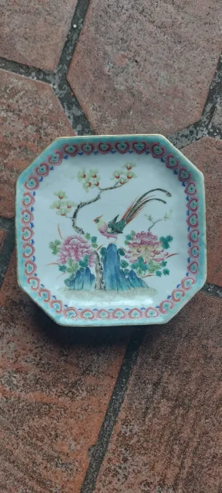 Plato chino antiguo 1840