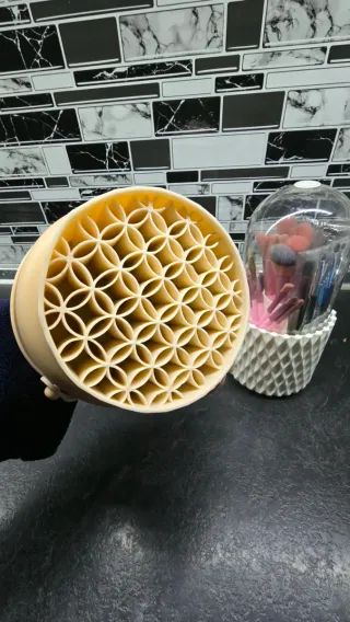 Organizador de brochas de maquillaje