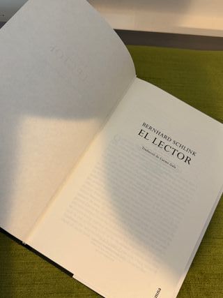 El lector,del autor Bernhard Schlink