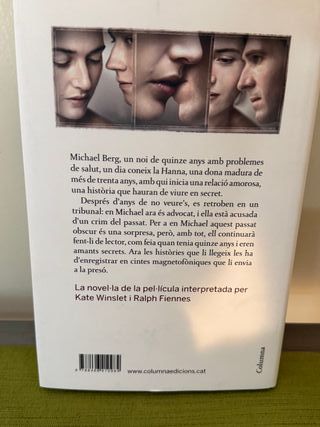 El lector,del autor Bernhard Schlink