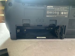 Radio Cassette Sanyo M-1550F Gris