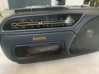 Radio Cassette Sanyo M-1550F Gris