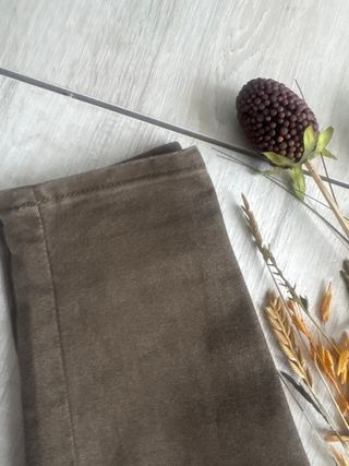 Pantalón ZARA skinny T36 verde oliva como nuevo