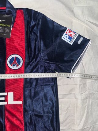 Camiseta PSG 2001/02 Ronaldinho #21 Talla XL