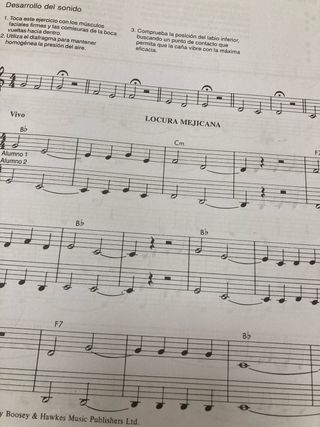 Libro Aprende Tocando el Clarinete