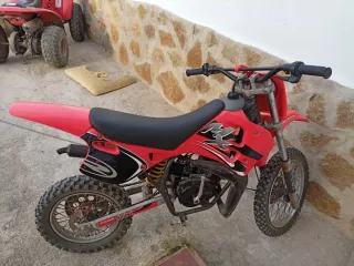 Moto 49cc Motocross Roja