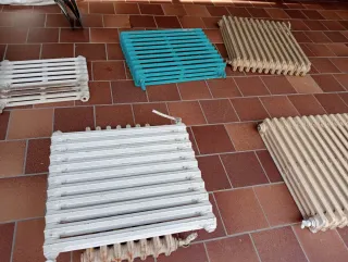 Radiadores hierro fundido Roca con patas