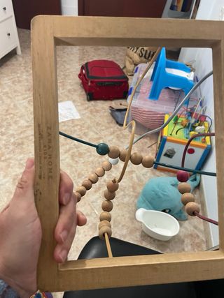 Ábaco madera infantil
