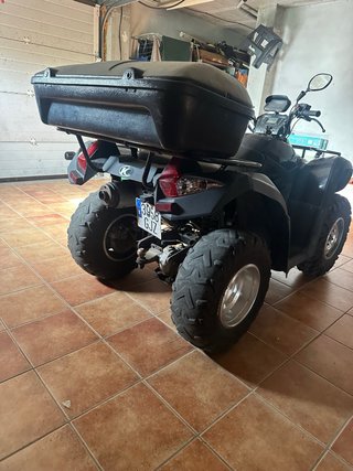 Quad Kymco Negro Todoterreno
